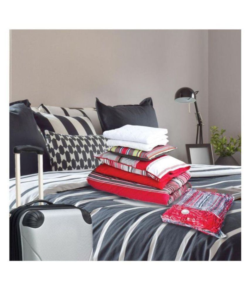 House of Quirk Vacuum Storage Bags for Clothes, Bedding & Travel Works