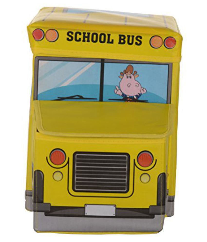 Haneez Folding Polyester Toy Storage Box (62 cm X 30 cm X 25 cm) Buy