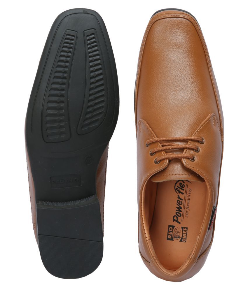 red chief brown derby shoes