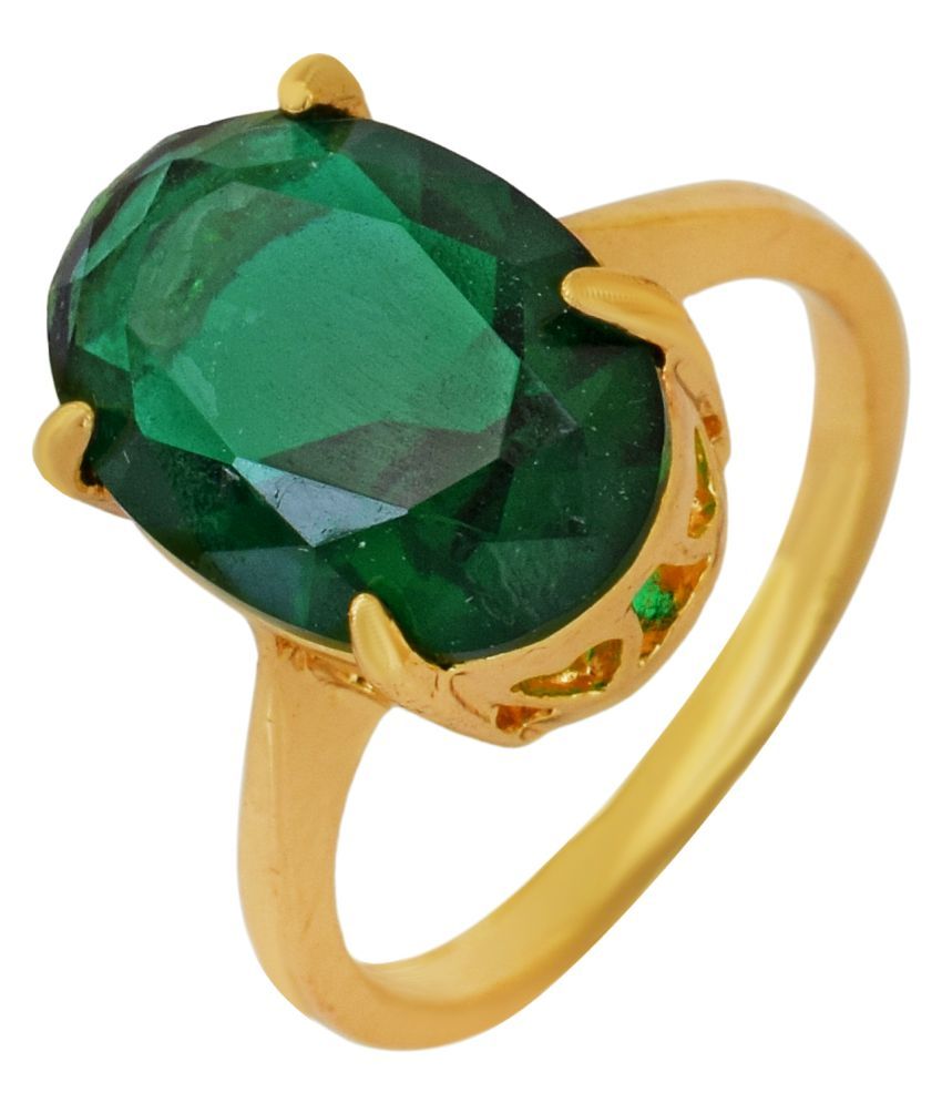 Dzine Trendz Gold Plated Faux Columbian Emerald Green Free Size Fashion Finger Ring Women Buy Dzine Trendz Gold Plated Faux Columbian Emerald Green Free Size Fashion Finger Ring Women Online In dzine trendz gold plated faux columbian emerald green free size fashion finger ring women