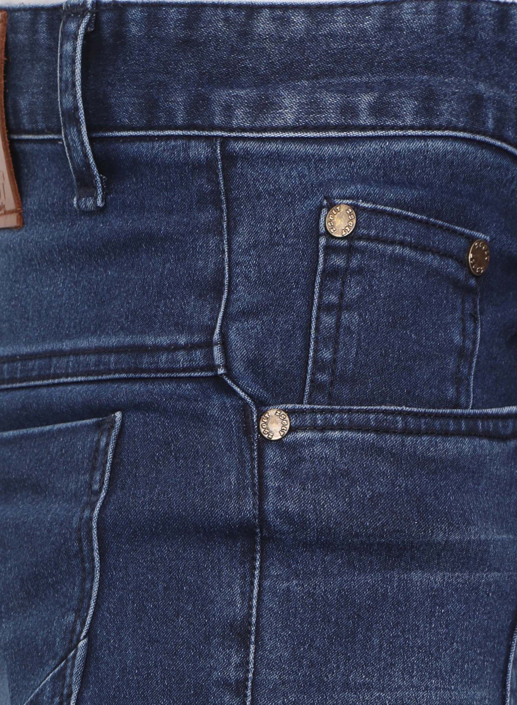 dark blue slim jeans
