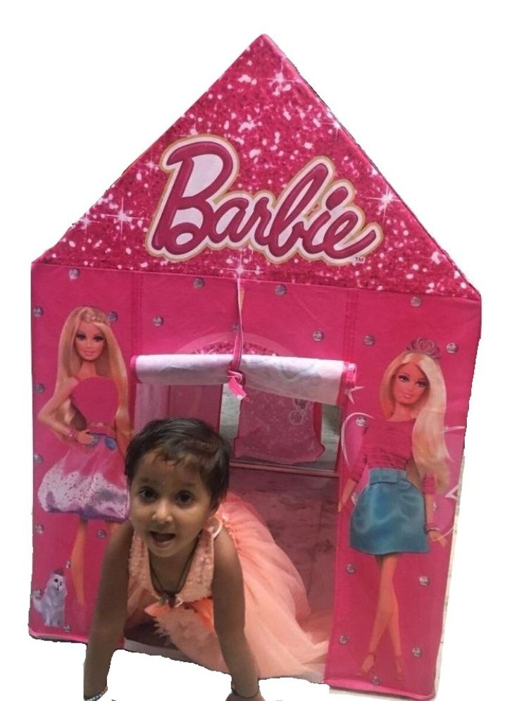 barbie tent house