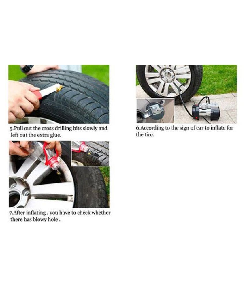 ELEF Tubeless Tyre Puncture Repair Kit 11 20 Strips Buy ELEF