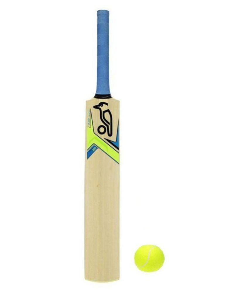 MSC Cricket Bat size 6 with 1 tennis ball for 11-13 years kids
