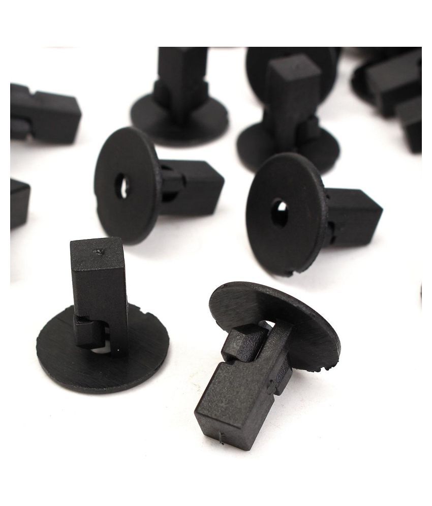 Nylon Car Inner Rivets Fasteners Clips Black for Toyota Auto 90189