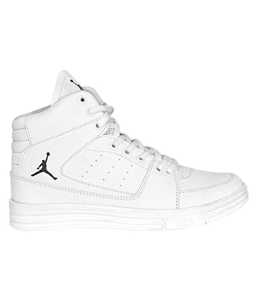 full white shoes