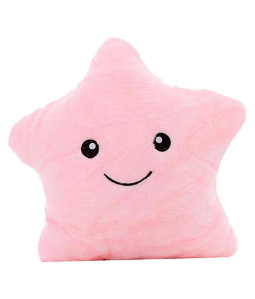 Creative Led Night Light Twinkle Star Plush Pillows Kids Stuffed
