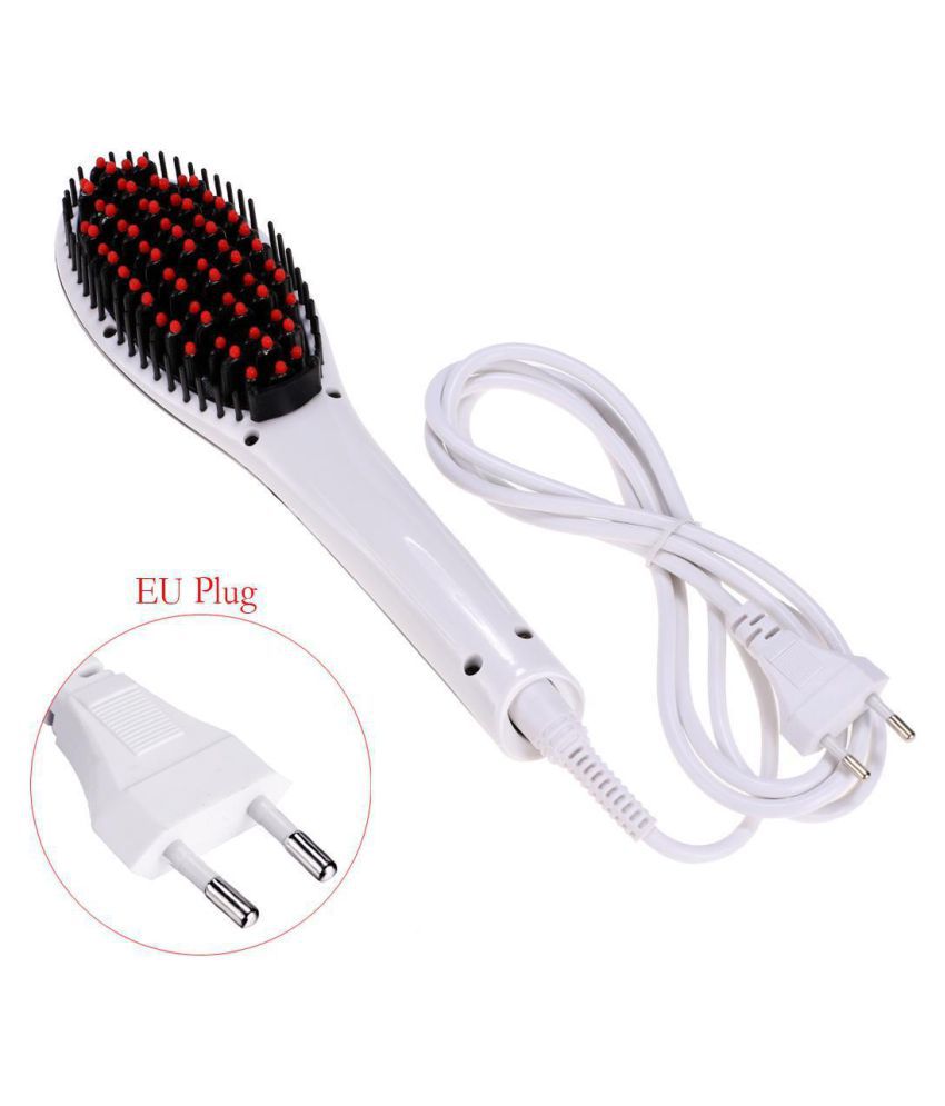 Pro Fast Hair Straightener Electric Straightening Comb Hot Brush LCD  Massager EU/US/UK/AU Plug - Buy Pro Fast Hair Straightener Electric Straightening  Comb Hot Brush LCD Massager EU/US/UK/AU Plug Online at Low Price -