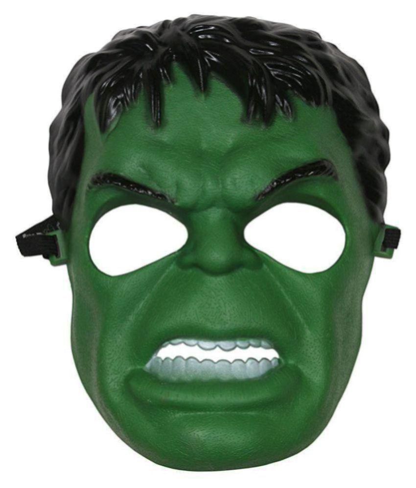ANG Super Hero Hulk Face Mask for Party (Led Light) - Buy ANG Super ...