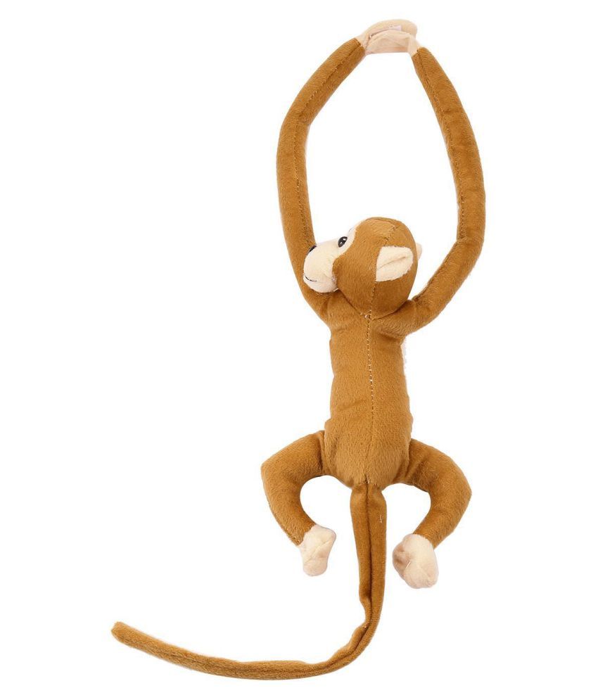 hanging stuffed monkey