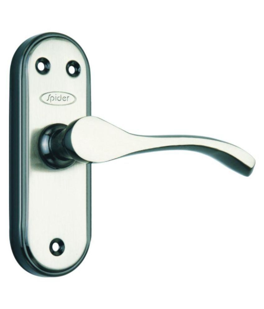 Buy Steel Baby Latch Keyless Lock Complete Set With Black Silver Finish