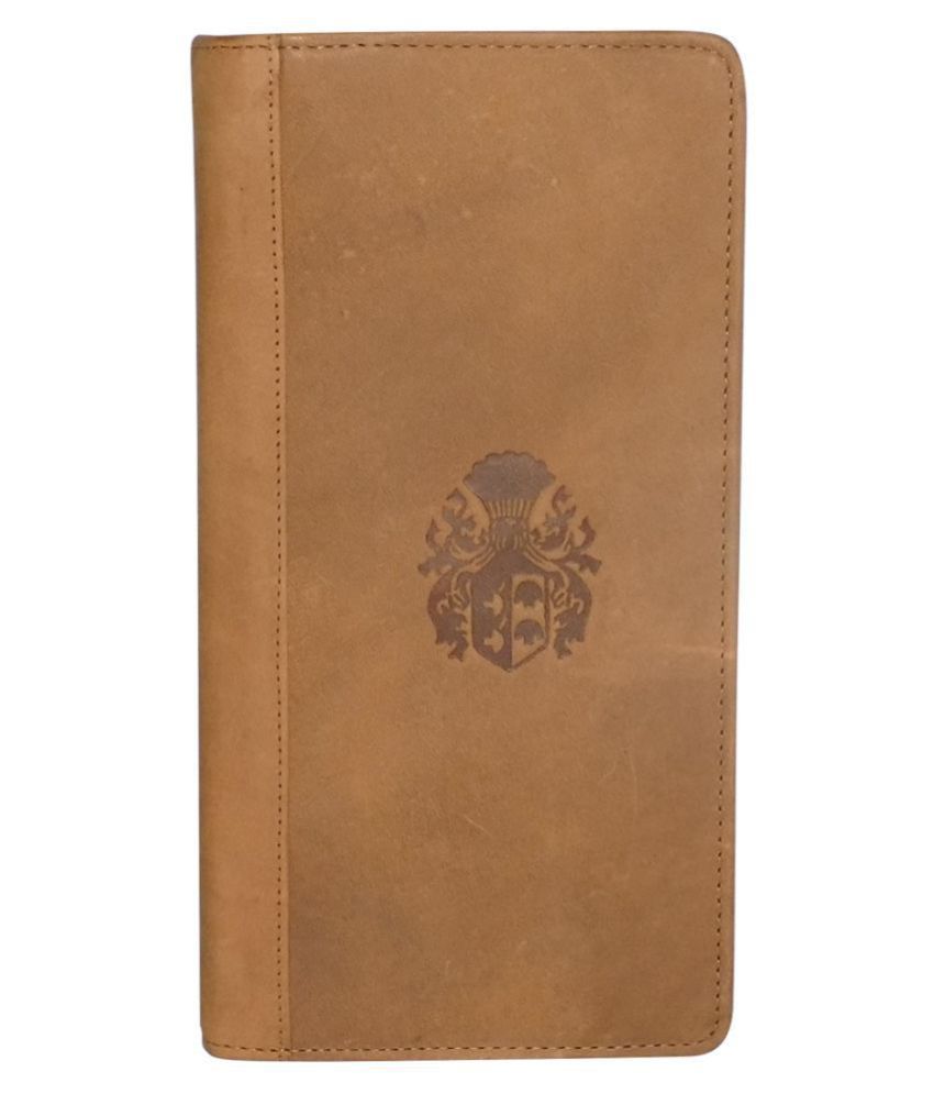     			Style 98 Hunter Leather Tan Passport Holder