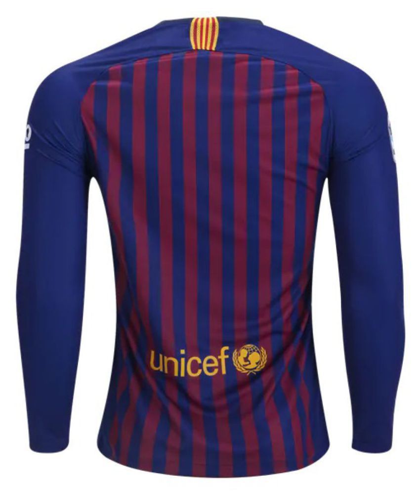 full sleeve barcelona jersey