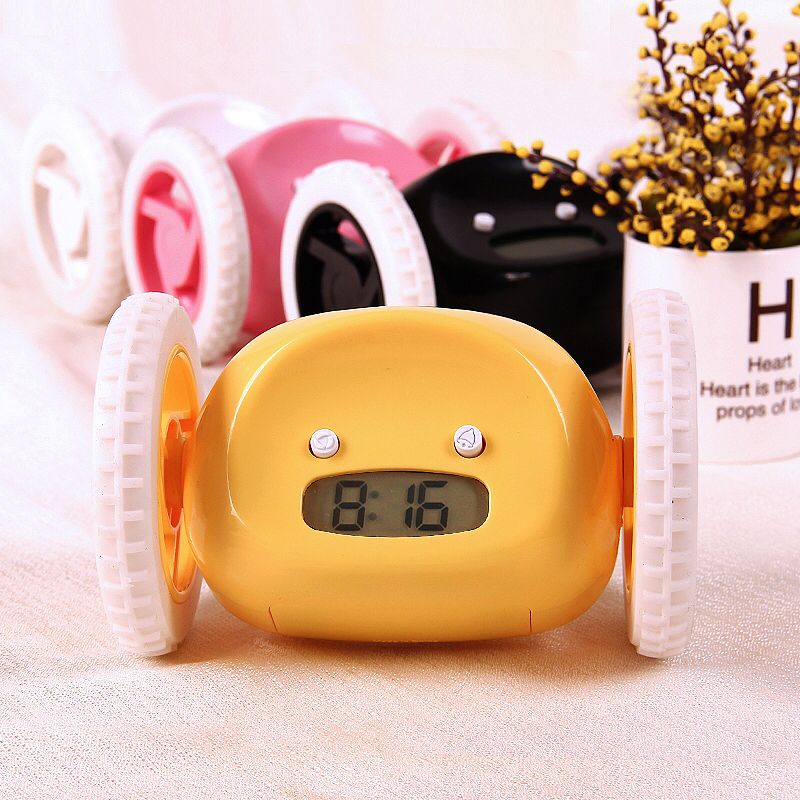 Loud Beeping Sounds Wake You Up Fun and Crazy, Jumps and Runs Away Made