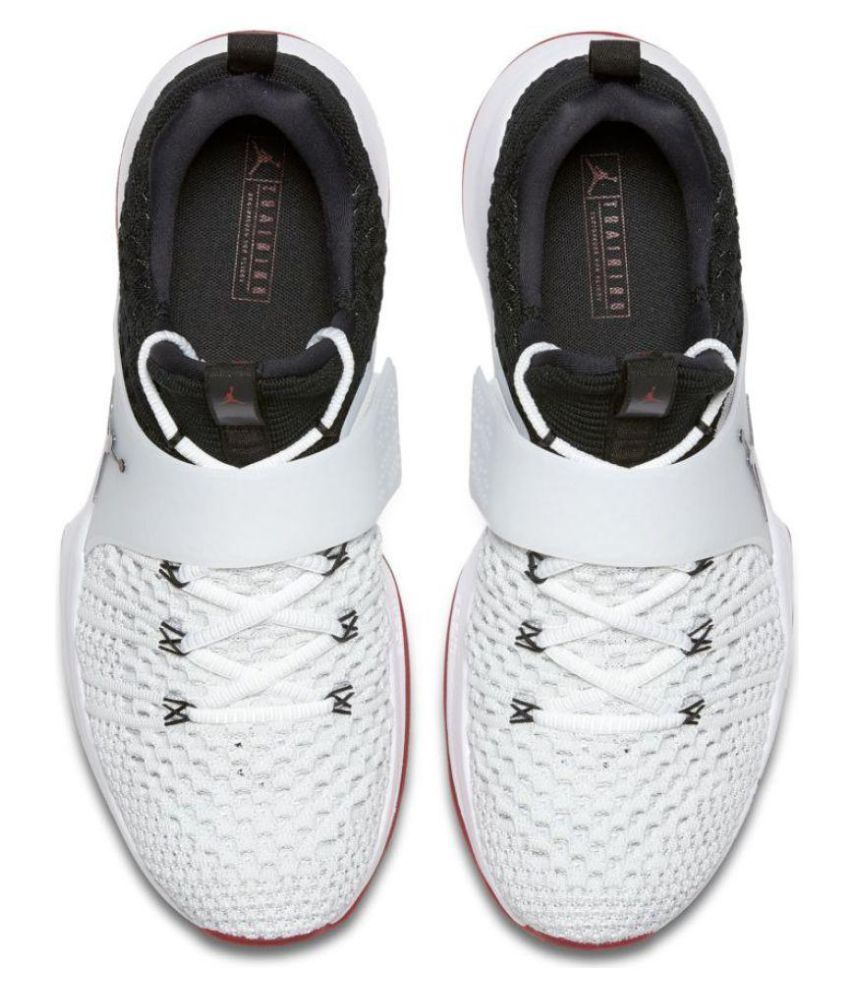 nike air jordan white running shoes