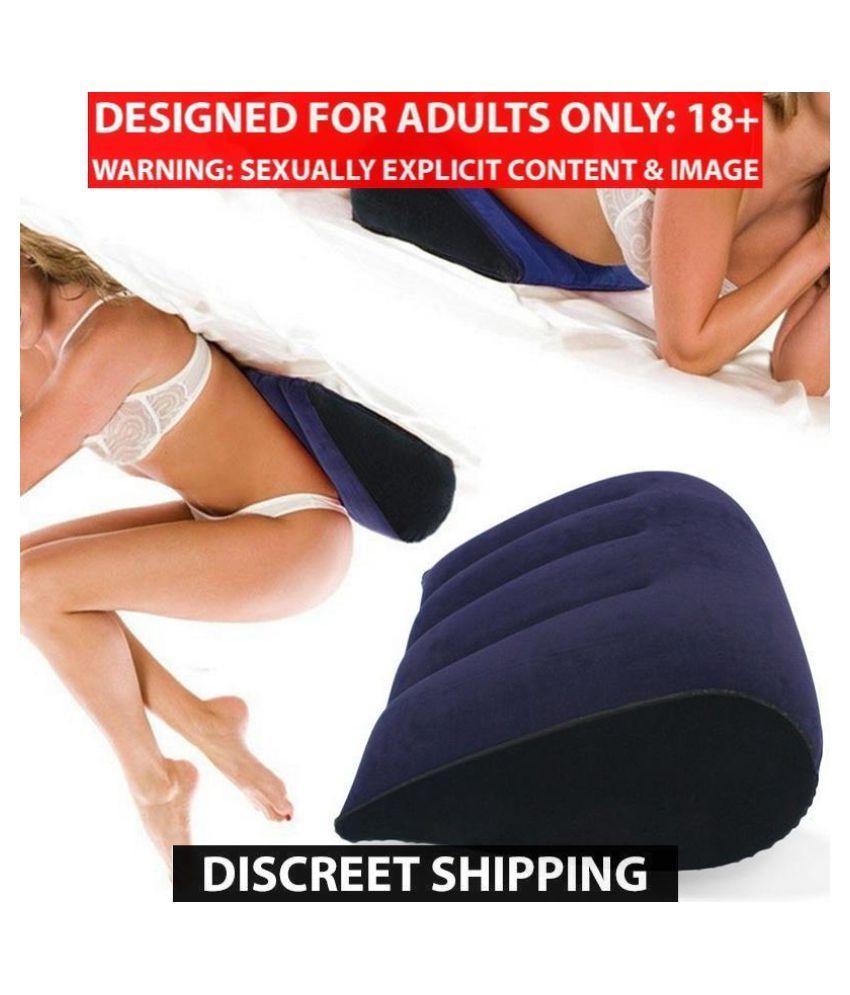 Inflatable Comfortable Soft Wedge Pillow Sex Cushion Adult Toy