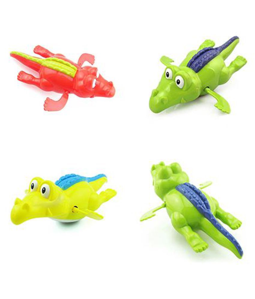 Creative Baby Kid Bath Time WindUp Diver Swimming Crocodile Clockwork