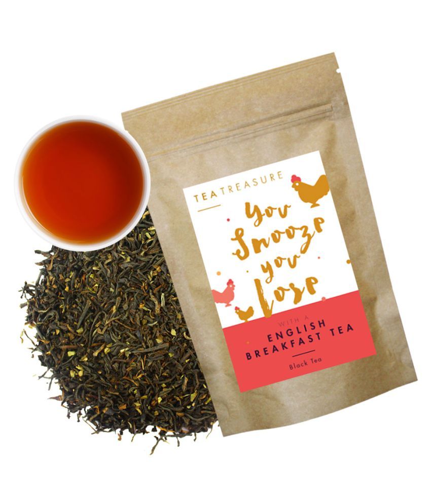 Tea Treasure English Breakfast Black Tea Loose Leaf 300 gm Buy Tea