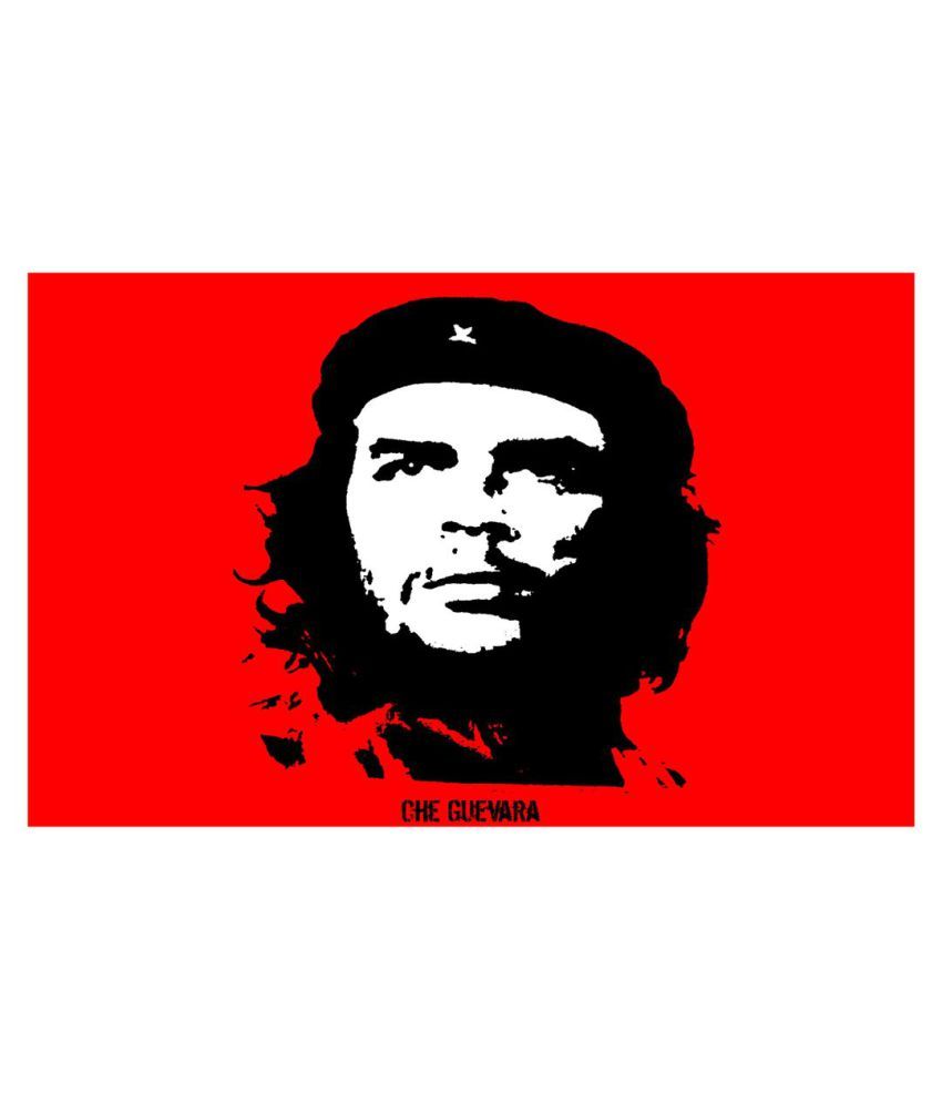 HK PRINTS Che Guevara Wall Sticker Popular People Sticker ( 45 x 30 cms ...