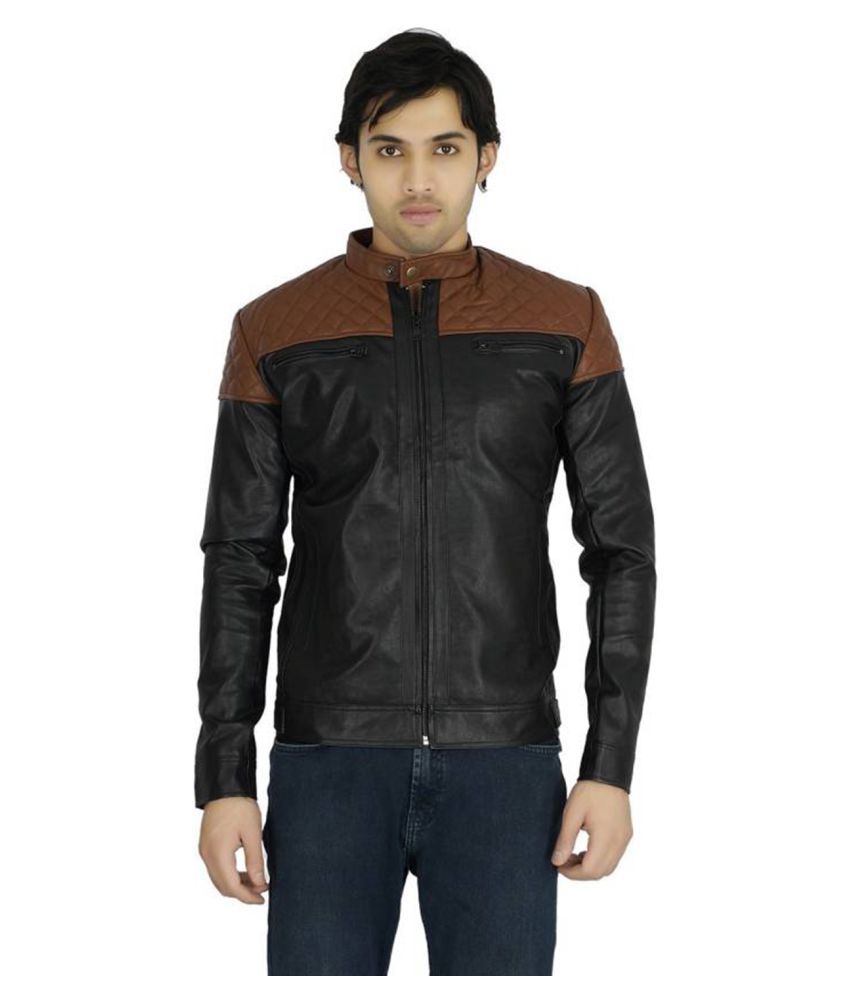 Rehan's Black Casual Jacket - Buy Rehan's Black Casual Jacket Online at ...
