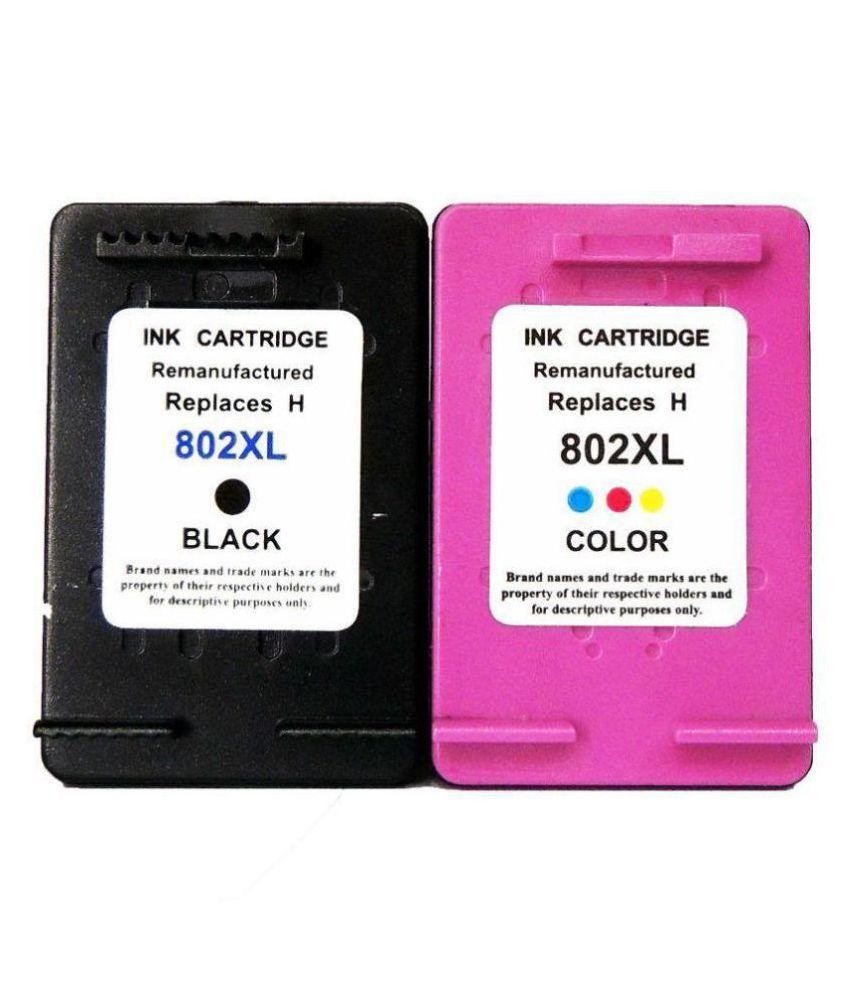 Best 4 U 802 Xl Ink Cartridge Multicolor Combo Pack Pack Of 2 Buy Best 4 U 802 Xl Ink 2147