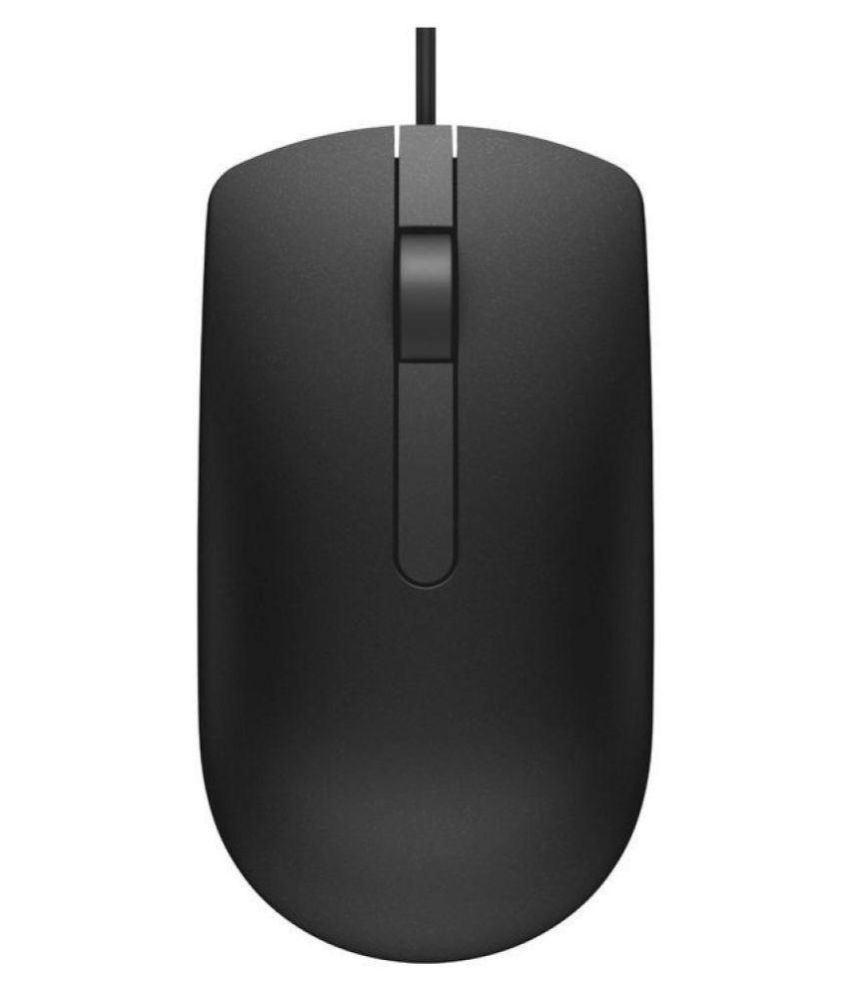 Dell MS116 Black USB Wired Mouse Buy Dell MS116 Black USB Wired Mouse 