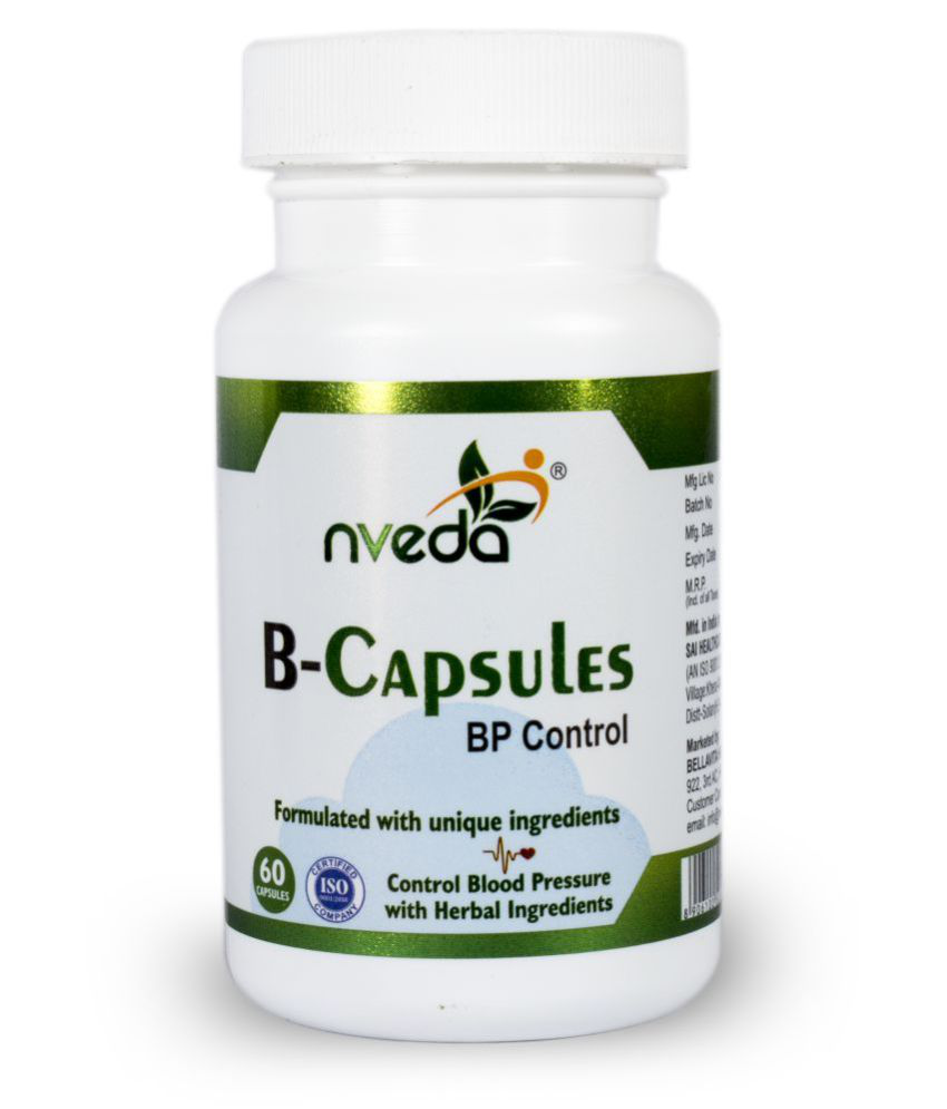 Nveda B-Capsules for blood pressure control Capsule 60 no.s