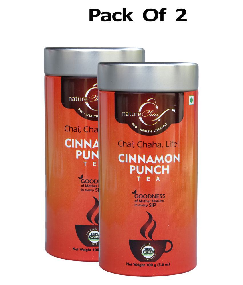     			nature Chai Cinnamon Tea Loose Leaf 100 gm Pack of 2