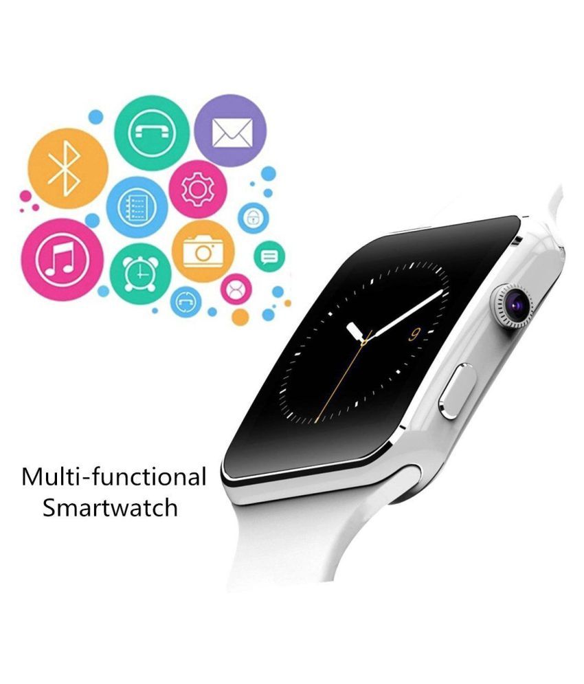 jm black smart watch