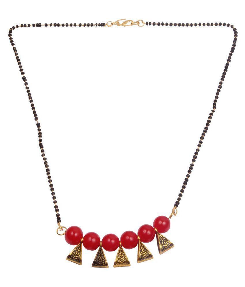 mangalsutra earring set