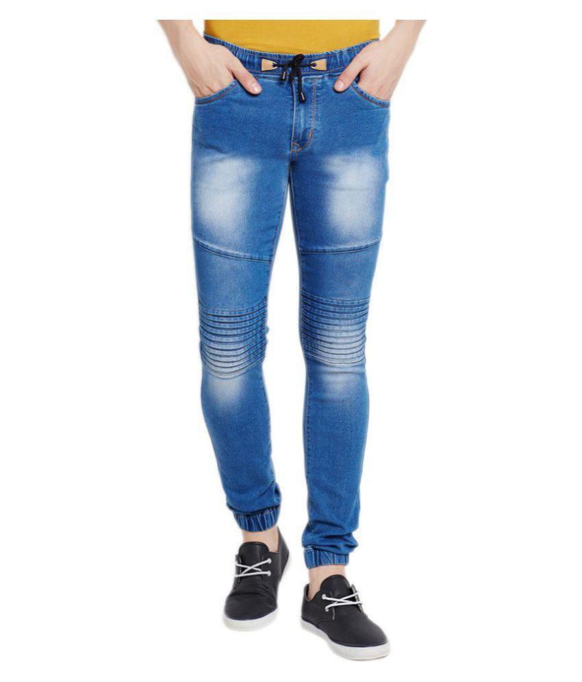 light blue slim jeans