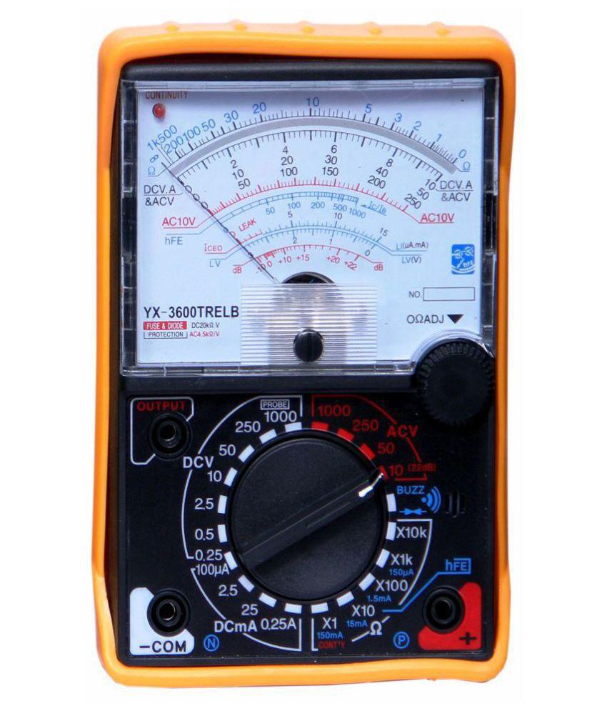 Electric Testing Meter Analog Multimeter: Buy Electric Testing Meter