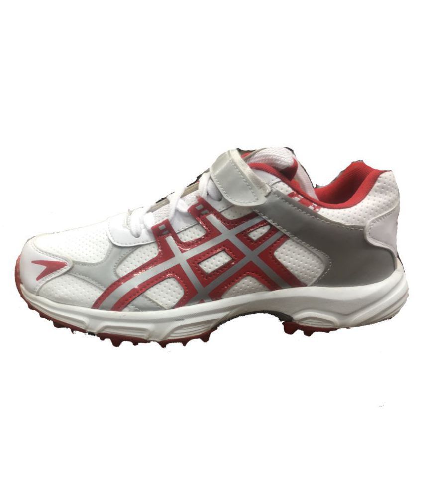Live Sports White Cricket Shoes Buy Live Sports White