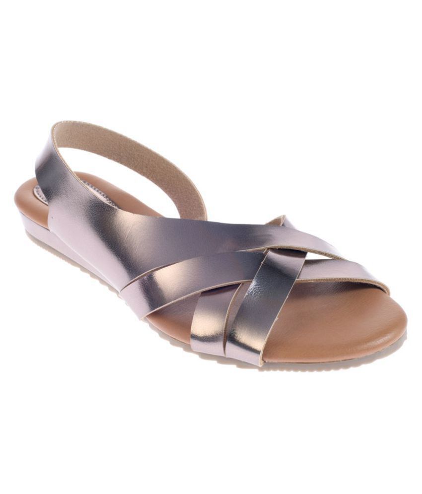 kohls silver flats