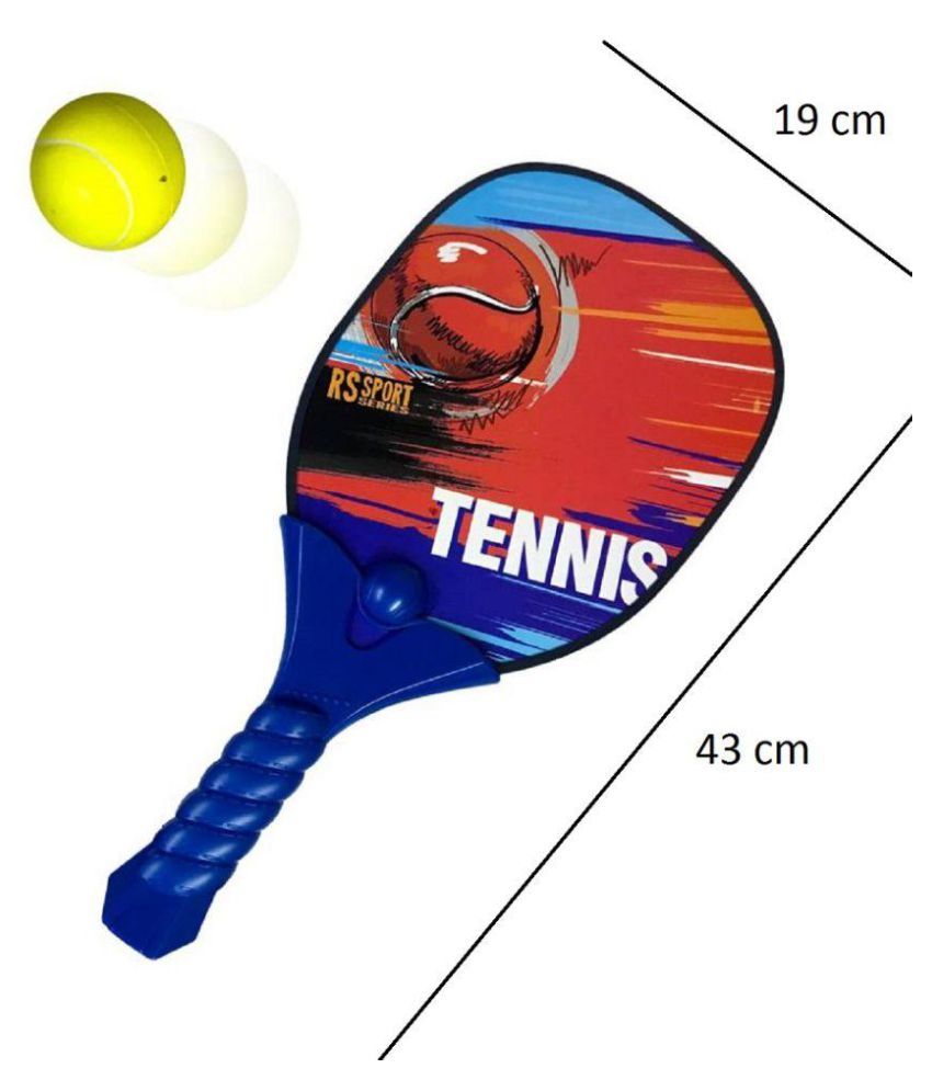 Emob Amazing Indoor and Outdoor Tennis Racquet Set with 2 Soft Foam ...