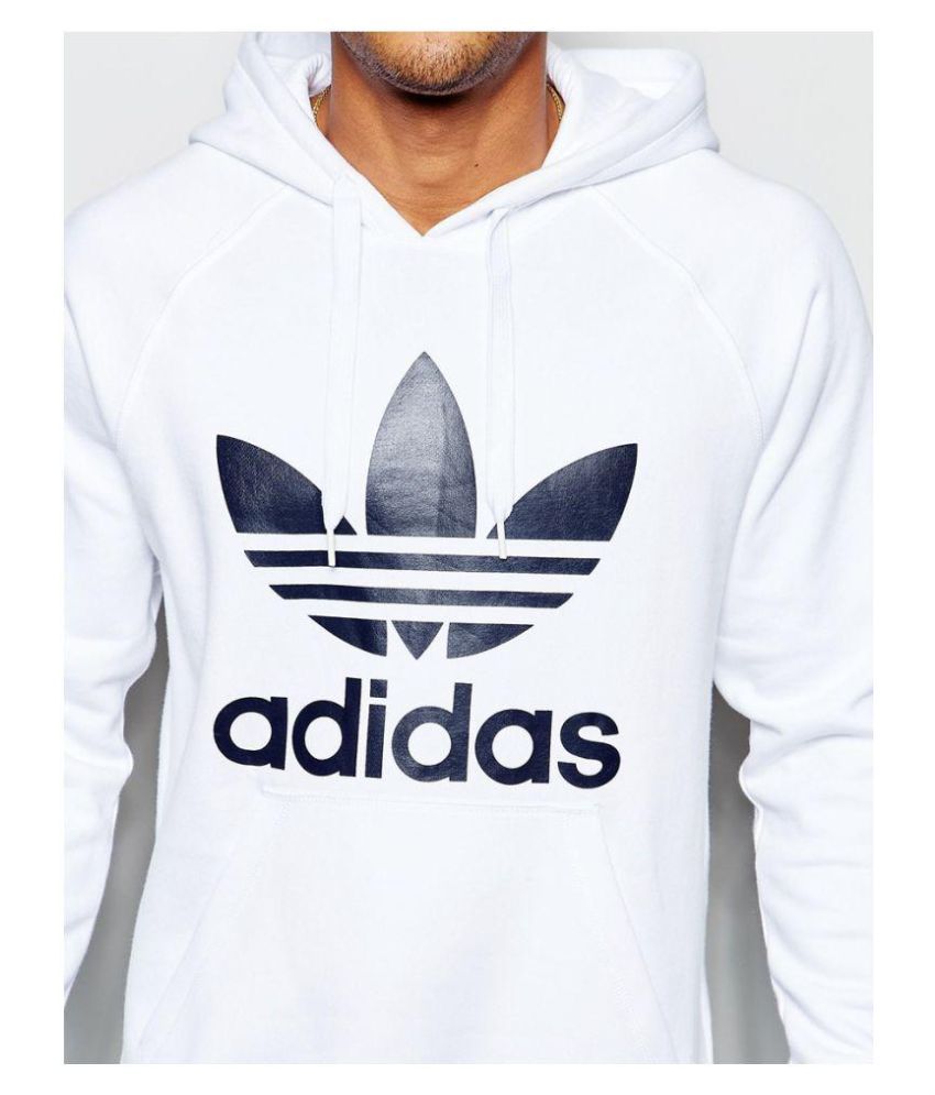 Adidas White Hooded Sweatshirt - Buy Adidas White Hooded Sweatshirt