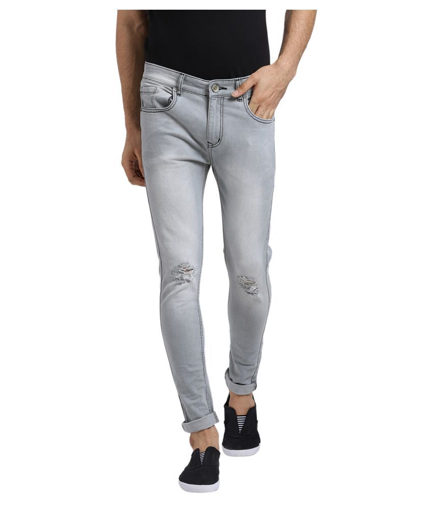 dark grey skinny jeans