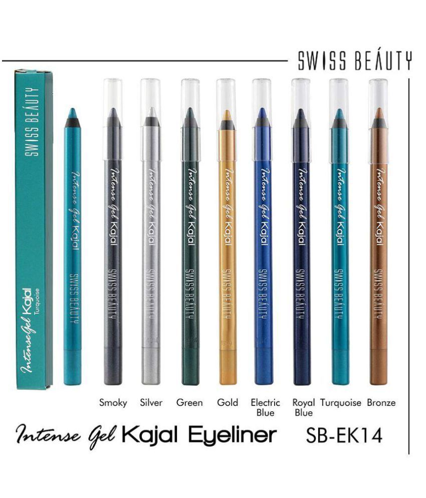Usc Swiss Beauty Intense Gel Kajal Pencil Silver 0 35 Gm Buy Usc Swiss Beauty Intense Gel Kajal Pencil Silver 0 35 Gm At Best Prices In India Snapdeal