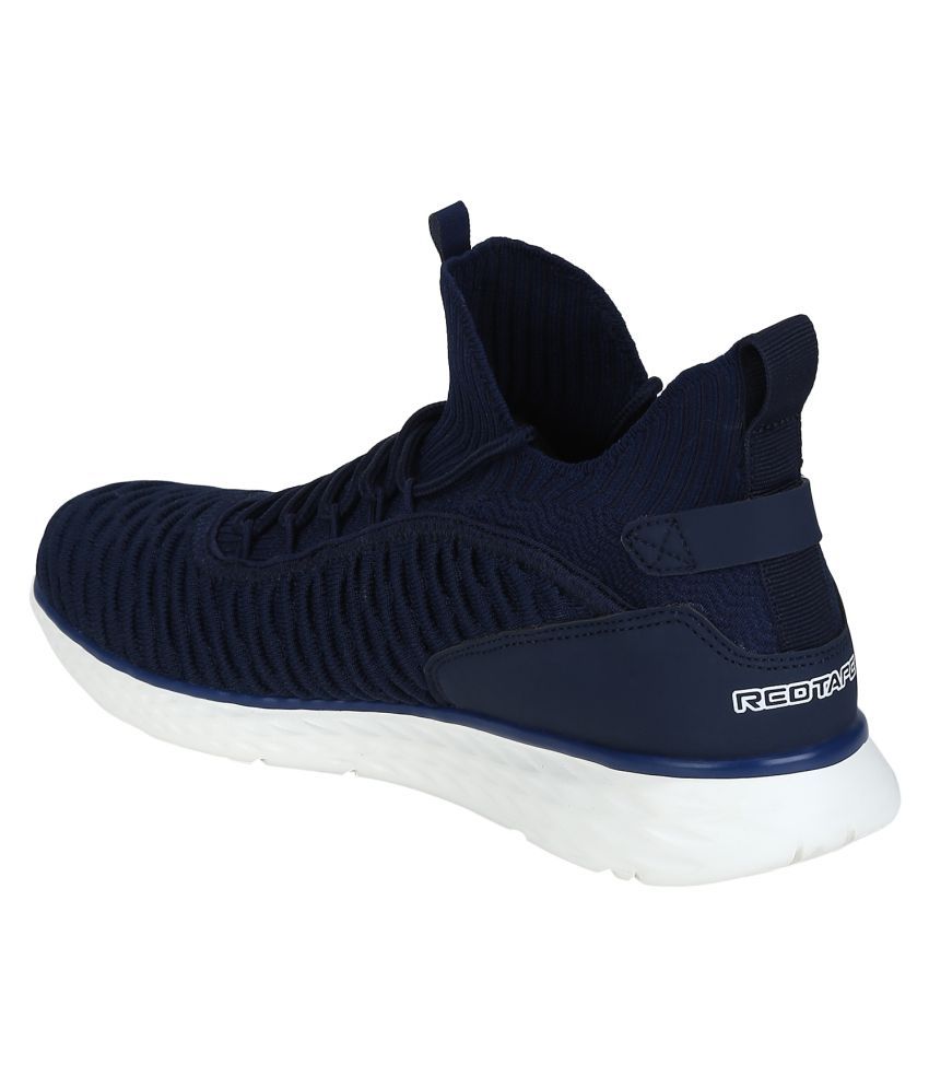 red tape blue shoes