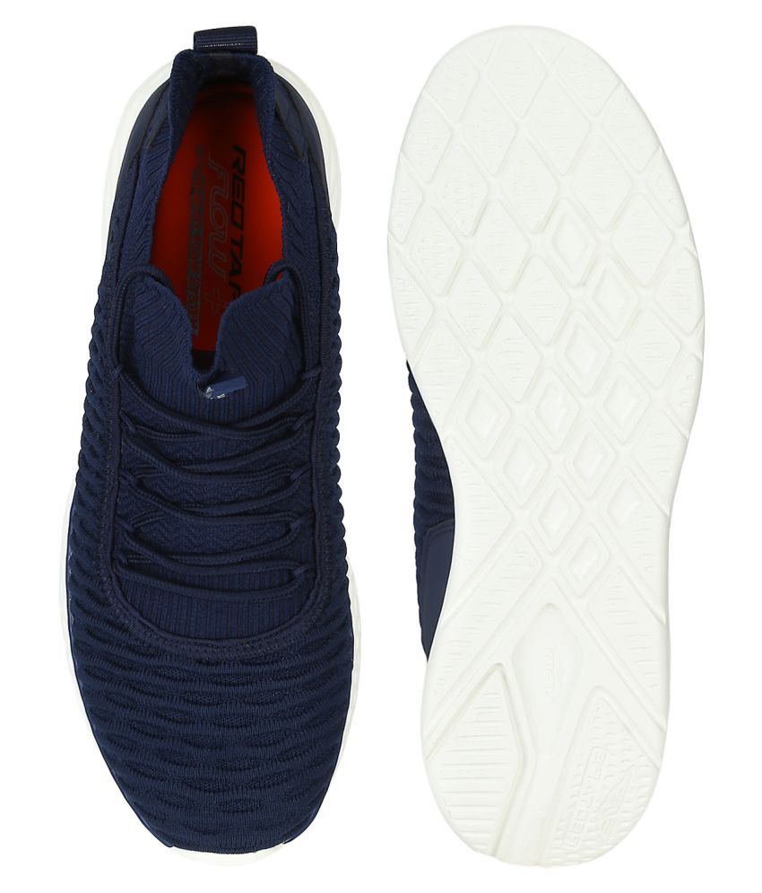 red tape blue shoes