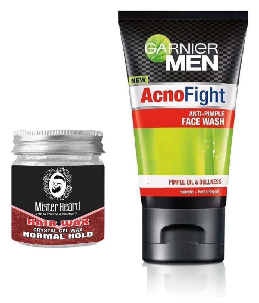 Mister Beard Hair Wax Normal Hold Garnier Acno Fight Facewash