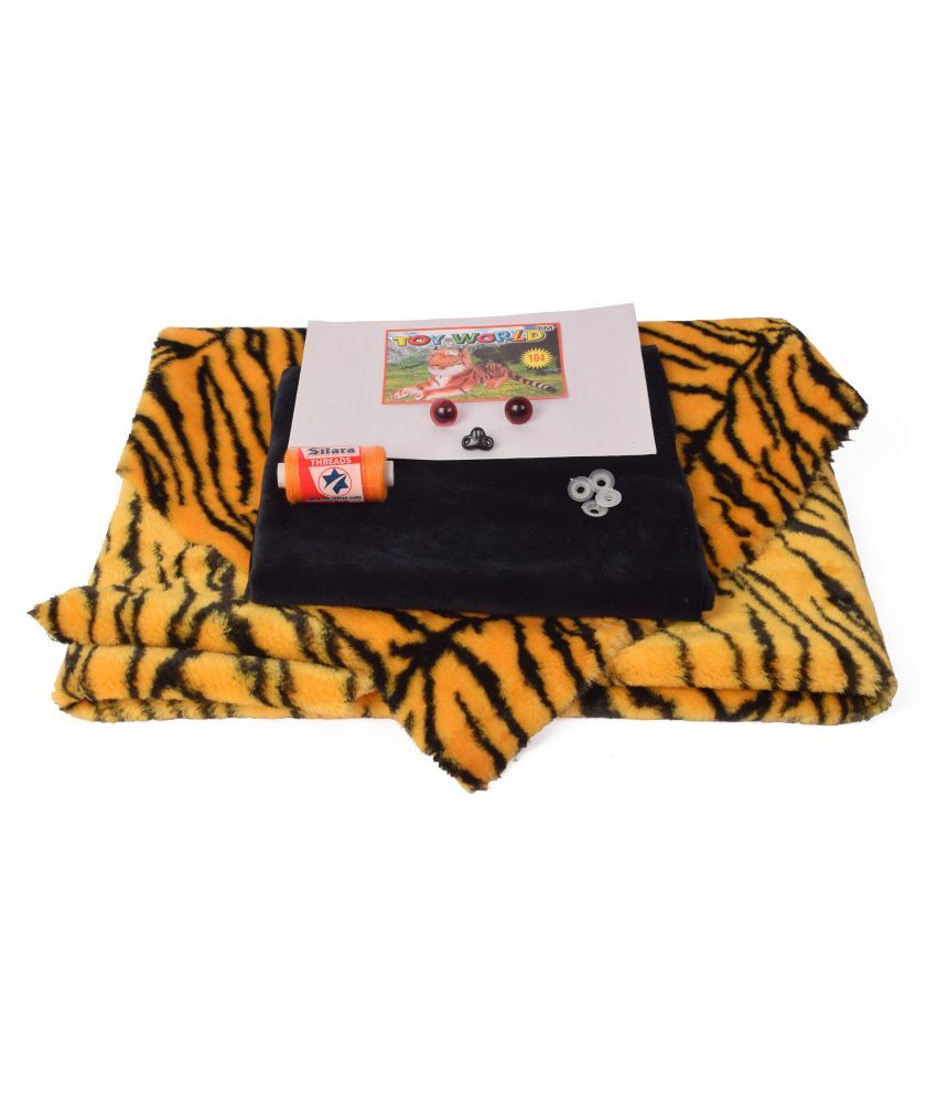     			Vardhman - Fabric Soft Toys Tiger Making Kit (Pack of 1)