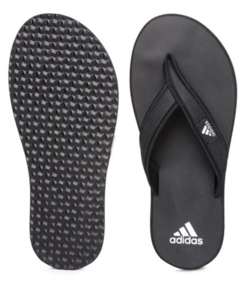 Adidas Black Daily Slippers Price in India- Buy Adidas Black Daily Slippers Online at Snapdeal