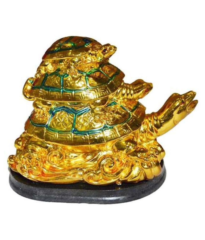     			Three Tiered Feng Shui Tortoises