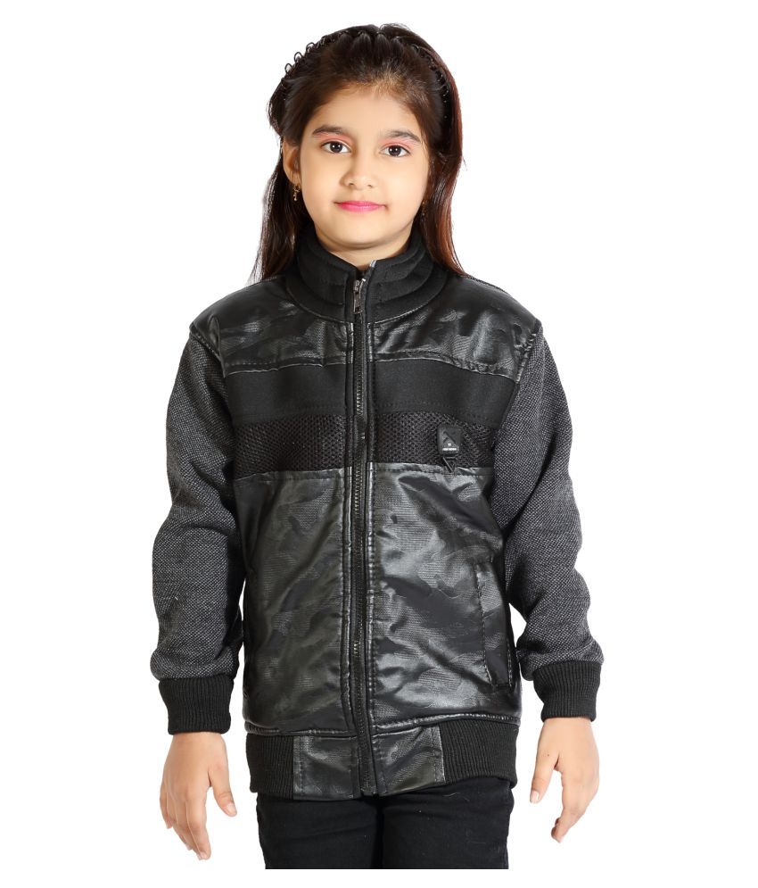 AD amp; AV GIRLS CASUAL SELF DESIGN JACKET
