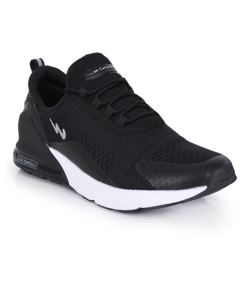Campus DRAGON Black Running Shoes - Buy Campus DRAGON Black Running ...