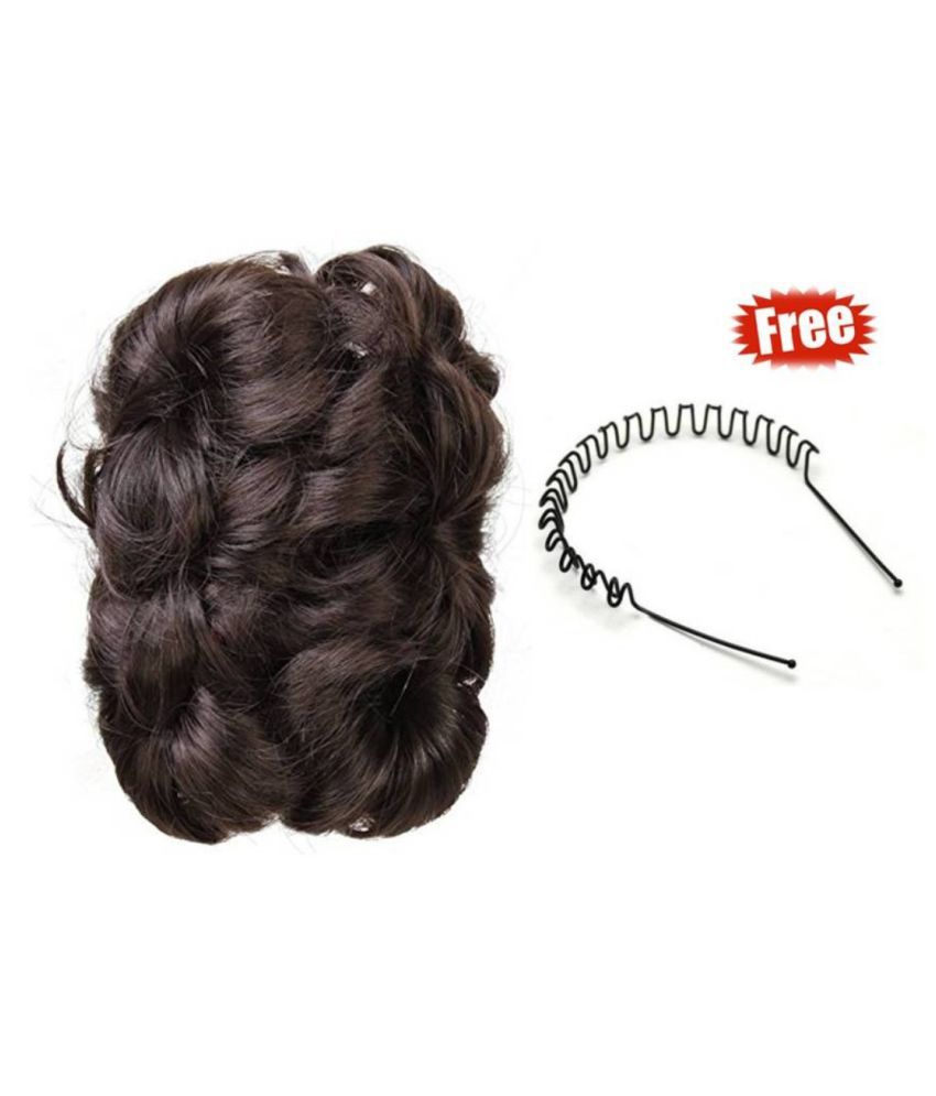 Chanderkash Brown Hair Clutcher Juda for Girl with Free 1 Hair Band: Buy  Online at Low Price in India - Snapdeal