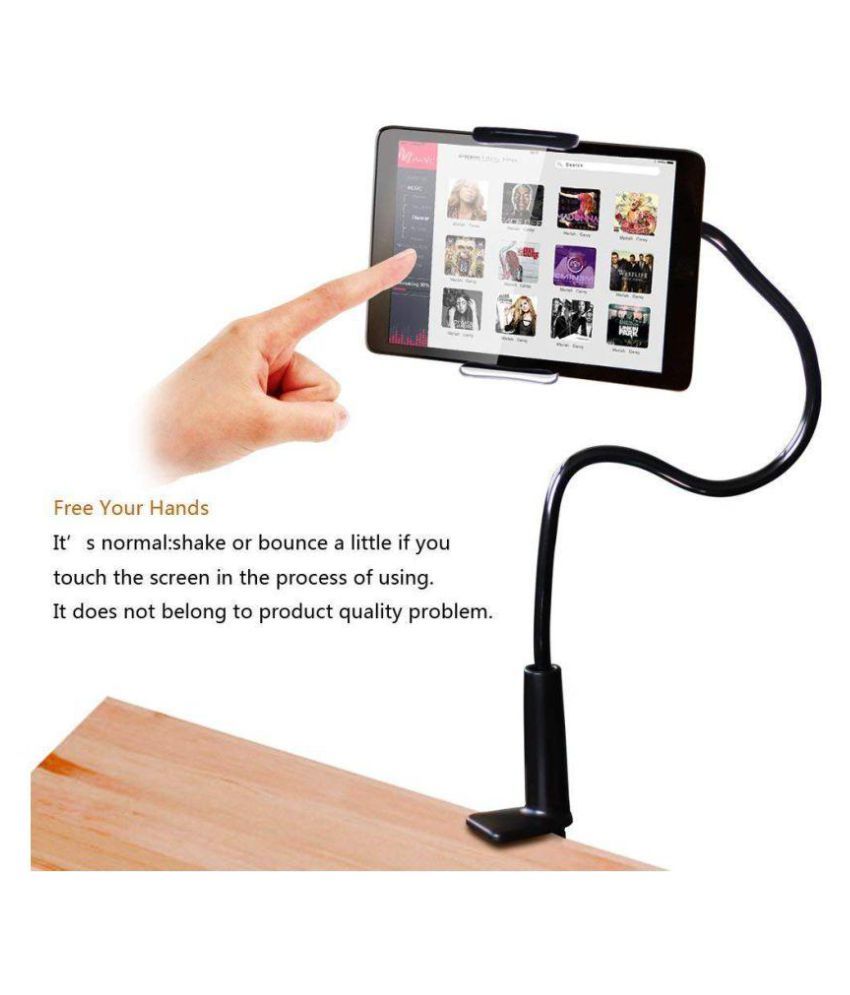 Techtest Tiktok Mobile Phone Tablet Holder Stand 360 Degree Bed Table