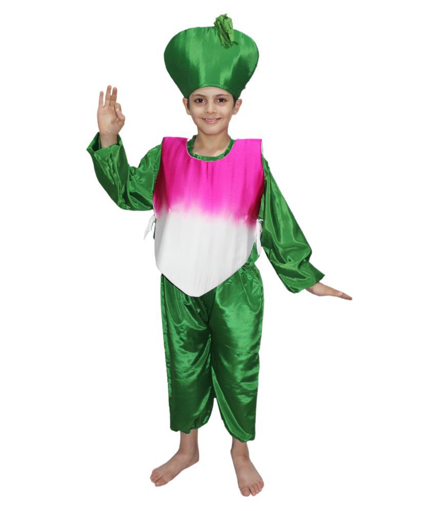     			Kaku Fancy Dresses Turnip Vegetables Costume For Kids School Annual function/Theme Party/Competition/Stage Shows Dress