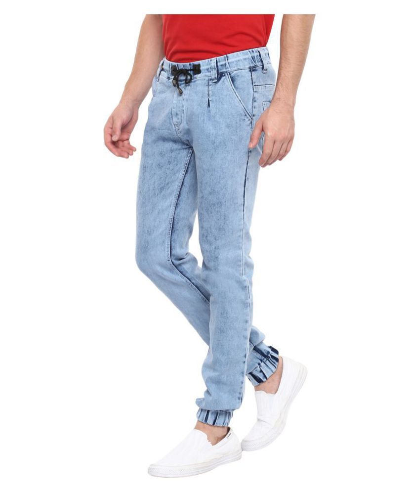 light blue slim jeans